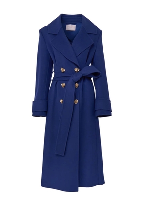 Carolina Herrera double-breasted belted coat - Blue