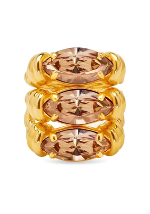 Oscar de la Renta Triple Navette ring - Gold