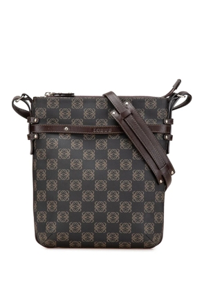 Loewe Pre-Owned 2007 Anagram Coated Canvas crossbody bag - Brown