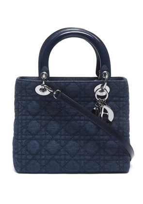 Christian Dior Pre-Owned 2000s Lady Dior two-way bag - Blue