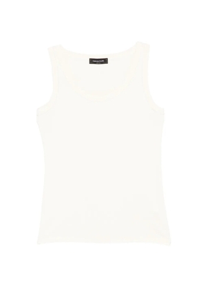 Fabiana Filippi round neck tank top - Neutrals