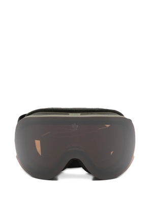 Moncler Grenoble shield-frame ski goggles - Black