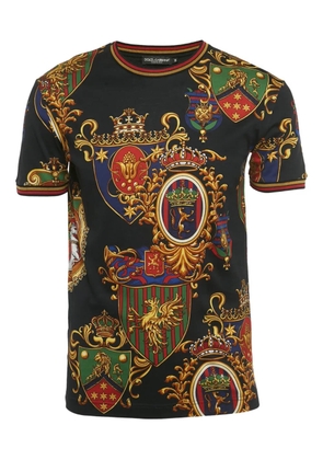 Dolce & Gabbana Pre-Owned Stemmi 3 printed crew-neck T-shirt - Black