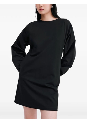 Marcella Patti bishop-sleeve mini dress - Black