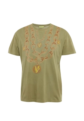 Versace Jeans Couture printed crew-neck T-shirt - Green