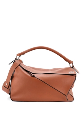 Loewe Pre-Owned Puzzle Bag Leather Large satchel - Brown