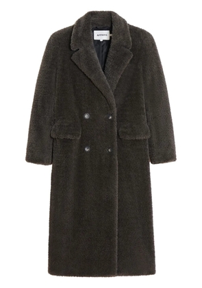 Apparis Astrid double-breasted coat - Grey
