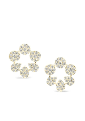 Dana Rebecca Designs 14K yellow gold Taylor Beth Cutout diamond stud earrings
