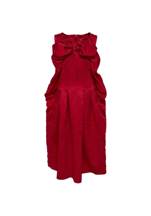 Comme Des Garçons Comme Des Garçons bow-detail gathered dress