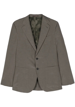 Caruso Aida single-breasted blazer - Green