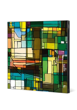 EGAN metropoli painting (70cm x 70cm) - Green