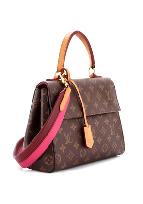 Louis Vuitton Pre-Owned Cluny Top Handle Bag Monogram Canvas BB satchel - Brown