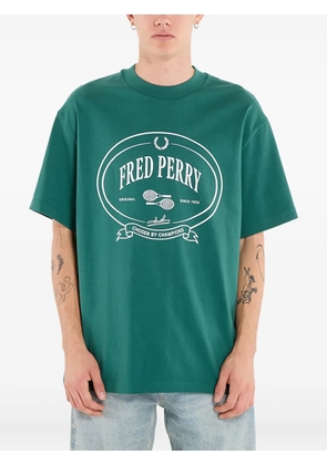 Fred Perry Chosen By Champions graphic-print T-Shirt - Green