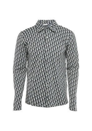 Christian Dior Pre-Owned Oblique motif shirt - White