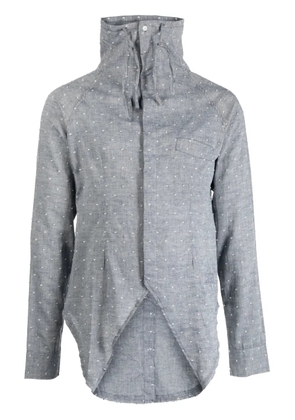 Private Stock The Paradis polka-dot print shirt - Blue