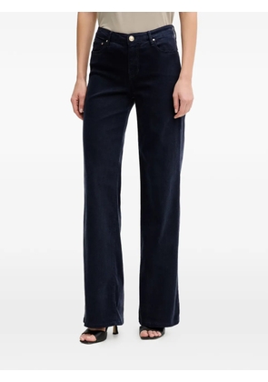 GUESS USA logo five-pocket trousers - Blue