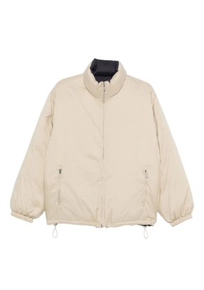 Miu Miu high-neck reversible puffer jacket - Neutrals