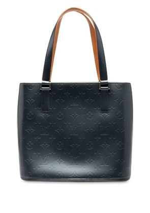 Louis Vuitton Pre-Owned 2002 Monogram Mat Stockton tote bag - Blue