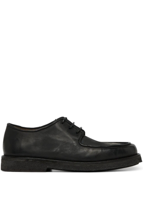 Marsèll Moccar leather Derby shoes - Black