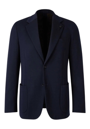 Lardini single-breasted blazer - Blue