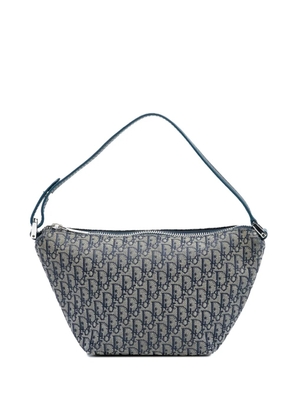 Christian Dior Pre-Owned 2003 Diorissimo Trotter Canvas Pochette shoulder bag - Blue