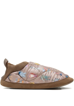 Undercover x Josep Baqué quilted slippers - Neutrals