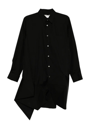 Comme Des Garçons asymmetric shirt - Black