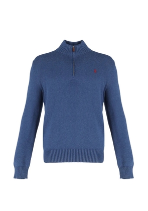 Polo Ralph Lauren Vintage mock-neck long-sleeve sweater - Blue