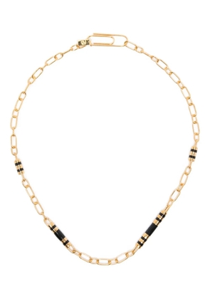 Aurelie Bidermann Positano paperclip necklace - Gold