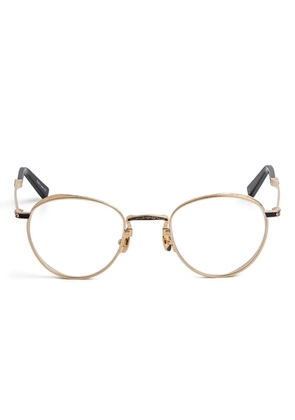 Matsuda round metal m3164 glasses - Gold