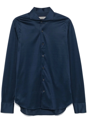 Canali cotton shirt - Blue