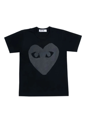 Comme Des Garçons Play logo heart-print T-shirt - Black