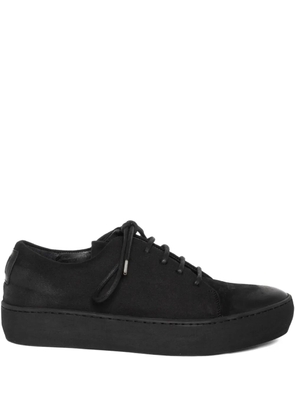Hannes Roether platform lace-up sneakers - Black