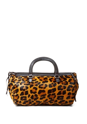 Prada Pre-Owned 2000-2015 leopard-print tote bag - Brown