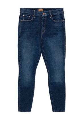 MOTHER high-waisted looker ankle jeans - Blue