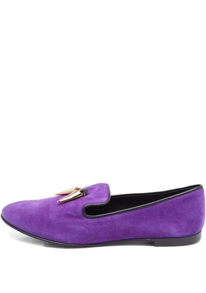 Giuseppe Zanotti Vintage Kevin suede pumps - Purple