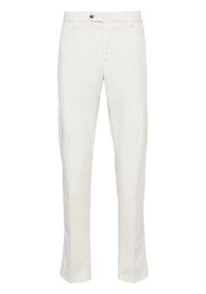 Lardini mid-rise tapered chinos - Neutrals