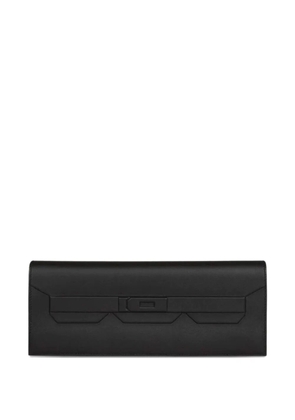 Hermès Pre-Owned Kelly Cut Shadow Swift-leather clutch bag - Black