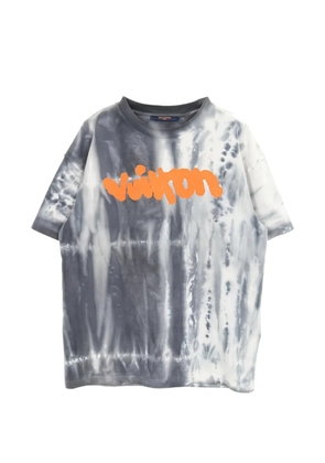 Louis Vuitton Pre-Owned tie-dye short-sleeved T-shirt - Grey