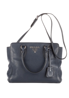 Prada Pre-Owned 2000s leather top-handle bag - Blue
