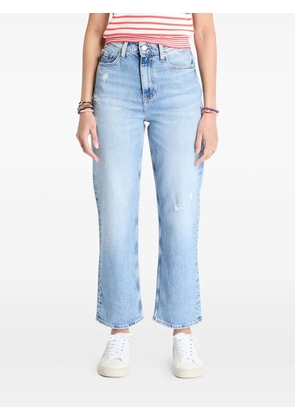 Tommy Jeans Layla high-rise straight jeans - Blue