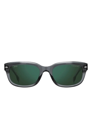 BOSS rectangle-frame sunglasses - Grey