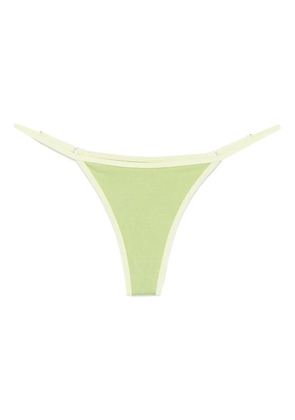 Roberta Einer x Kiss ‘n Thrill Frida high-rise bikini bottoms - Green