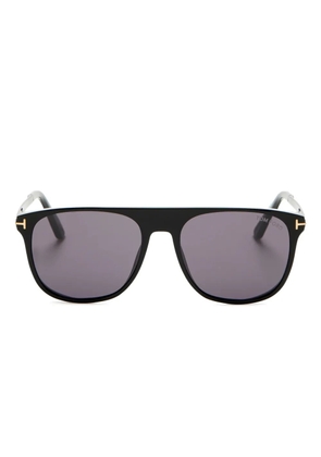 TOM FORD Eyewear pilot-frame sunglasses - 1330L1 Shiny Black