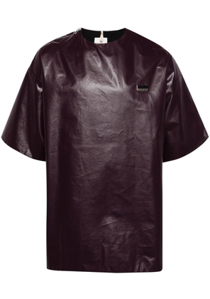 OAMC Cage coated T-shirt - Red