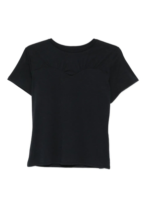 Rails Janis heart-shaped neckline T-shirt - Black