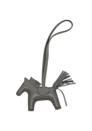 Hermès Pre-Owned PM GriGri Rodeo Pegase leather bag charm - Grey