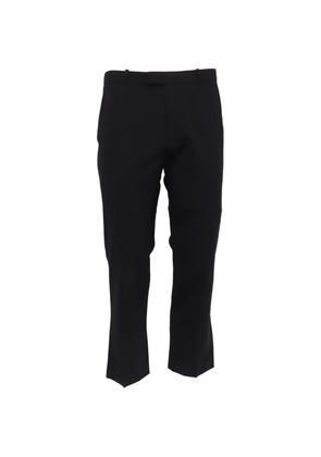 Theory Regular fit cropped trousers - Black