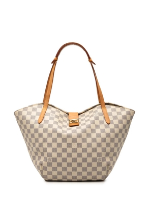 Louis Vuitton Pre-Owned 2012 Damier Azur Salina PM tote bag - White
