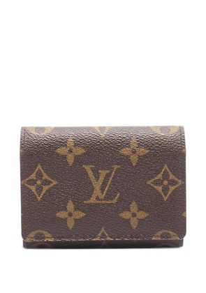 Louis Vuitton Pre-Owned 2005 Amberop cult de Visit monogram wallet - Brown